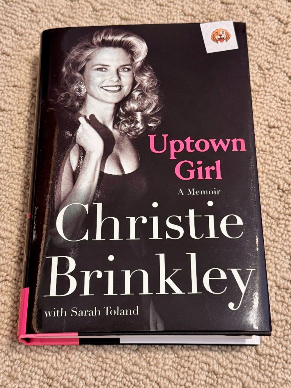 Hardcover Christie Brinkley Uptown Girl A Memoir Book